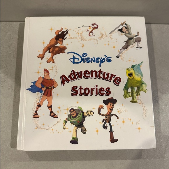 Disney Other - Disney's Adventure Stories Hardcover Book 17 Stories Toy Story Mulan Tarzan +